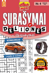 ID 38 oho maxi! Surašymai ir dėlionės